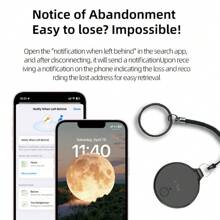 Global Positioning Anti Loss Device, Mini Intelligent Locator, One Click Search, Remote Search, Forget Notification, GPS Tracker. Global Positioning Compatible With The "Find My Global" Platform, Suitable For The Elderly, Children, Pets, Cars, Keys, Luggage And Other Anti Loss Reminders, Tracking And Location Search, Only Supports IOS