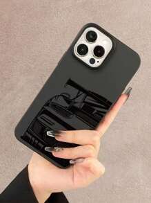 Estuche de teléfono impreso con patrón de automóvil de lujo, con agujero grande que proporciona protección de 360 grados, apto para teléfonos inteligentes IP 11, 12, 13, 14, 15, 16Pro Max XR X/XS 7, 8 Plus SE Mini. Es el mejor regalo para niños y niñas en sus cumpleaños.