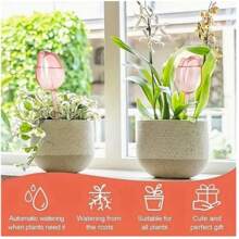 1pc/2pcs/4pcs Slouchy Gardening Tools, Self Watering Flower Pot Dripper Irrigation Devices For Home Gardening
