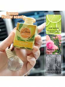 8ml Aroma Pendant Air Freshener, Remove Odors And Has A Long-Lasting Fragranceo Freshen The Air In Bathrooms, Decorate Cars And For Aromatherapy, Wonderful Winter Gift For Women And An Excellent Gift For Best Friends