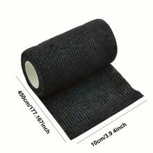 3 rotoli da 10cm/3,94 pollici di protezioni per le gambe delle sedie, autoadesive, nastro avvolgente durevole, alta elasticità e antiscivolo, adatte per attrezzature fitness, manici di racchette da tennis, manubri di biciclette, attrezzature da esterno