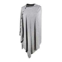 哺乳罩 - 多用途 - 哺乳毯 - 带纽扣的斗篷式 - 弹性婴儿汽车安全座椅罩 - 哺乳围巾 - 彩色 - 查看 12