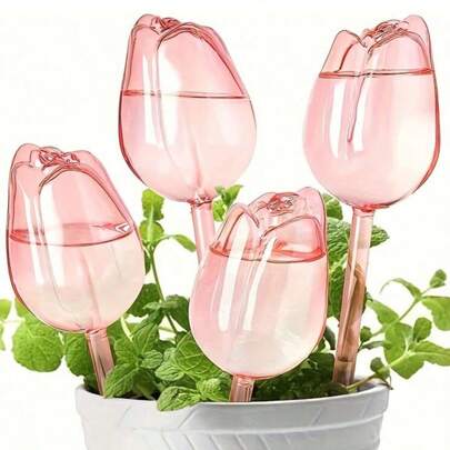 1 pezzo/2 pezzi/4 pezzi Attrezzi da giardinaggio morbidi, irrigatori a goccia per vasi da fiori per l'autoinnaffiamento per il giardinaggio domestico