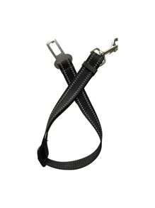 Cuerda de tracción reflectante de nailon para perros pequeños y medianos, con hebilla de ajustable para el automóvil