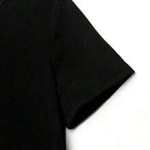 Men's Slim Cross Jesus Christ Round T-Shirt Shirt - Off - View 4