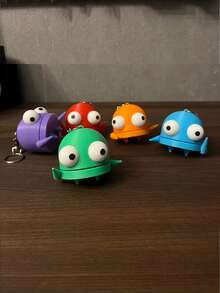 1pc REPO Robot Figure Keychain, Cute Decor Ornament, Articulated Collectible, Desk Accessory, Creative Gift - Multicolor - View 10