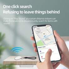 Global Positioning Anti Loss Device, Mini Intelligent Locator, One Click Search, Remote Search, Forget Notification, GPS Tracker. Global Positioning Compatible With The "Find My Global" Platform, Suitable For The Elderly, Children, Pets, Cars, Keys, Luggage And Other Anti Loss Reminders, Tracking And Location Search, Only Supports IOS