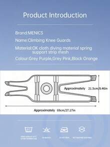 Gym Sports Knee Support Unisex - Adjustable Neoprene Knee Pad With Stabilizer For Basketball Hiking Running Squats, Breathable Non-Sticky Fit