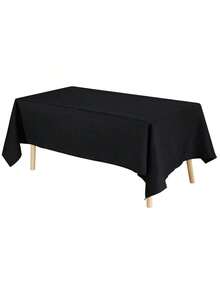 1 件/8 件一次性 PEVA 塑料纯色桌布，适用于长方形桌子，抗皱可水洗装饰桌布，适合派对、典礼、自助餐、生日、日常使用，107.87 * 53.94 英寸