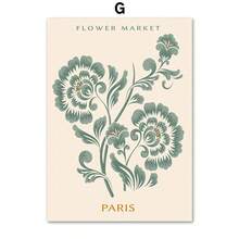 1 件现代亨利·马蒂斯梵高莫里斯墙面艺术帆布画抽象画展览中世纪海报印刷品客厅装饰可选画框 - 彩色 - 查看 36