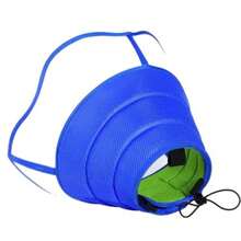Pet Elizabeth Collar, Dog Cone Collar Cone Of Shame After Surgery, Dog Anti-Bite & Anti-Lick Protective Head Cover - Blue - View 2