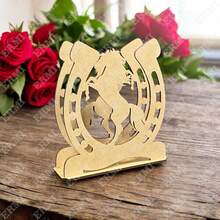 10 Servilleteros Vaquero Caballo Herradura Varios Modelos MDF - HERRA45 - Ver 3