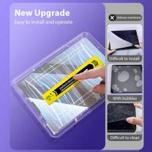 For IPad Advanced Screen Protector Upgraded Tempered Glass IPad Air 4/5/6/Pro11 13 9.7inch 10.2Full Cover Easy Installation Automatic Dust Removal Kit