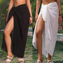 Women Beach Sarong Swimsuit Coverups Sheer Bikini Wraps For Swimwear Bathing Suit Cover Up - Shape - View 11