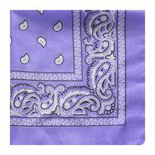 1pc Outdoor Sports Paisley Bandana, Colorful Retro Paisley Flower Motorcycle Face Mask, Versatile Fashionable Paisley Flower Scarf Neckerchief For Dress - Multicolor - View 20