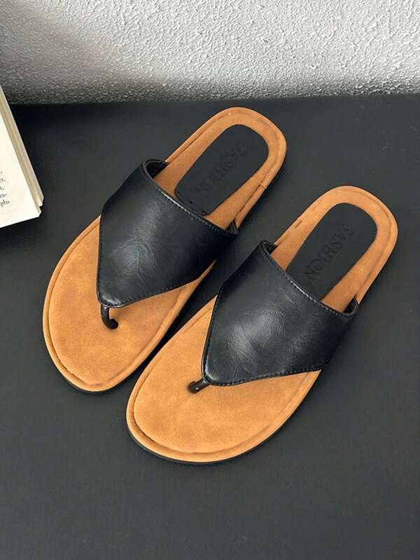 2025 Summer New Arrival Beach Resort Fashion Soft Bottom Flip Flops Women Summer Casual Outdoor Flat Sandals