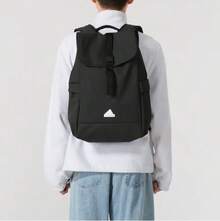 Adidas Men's And Women's Outdoor Large-Capacity Sports Mountaineering Storage Bag Schoolbag Casual Backpack About 16.5*31*48cm - Black - View 11