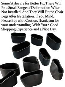 Set de 4 tapas de silicona para patas de sillas, transparentes, protectoras para suelos de madera dura, antideslizantes, antirayado y silenciosos, deslizadores de muebles para patas de sillas, protectores de suelo rectangulares para sillas, tapas de silicona para patas de sillas y mesas, sofás