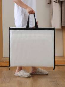 Sac à vêtements polyvalent, housse anti-poussière pour robe de mariée, sac de rangement pour robe de mariée, housse de protection pour costume, sac à vêtements pour longue robe de soirée et manteau, pochette de rangement suspendue et hermétique