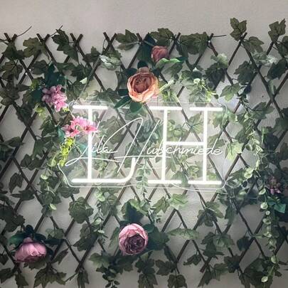 Personalisiertes LED-Neonlicht-Schild in Herzform mit Initialienzeichen - Perfektes Geschenk zum Valentinstag, zur Hochzeit, für Paare | USB-betrieben, mehrfarbige Beleuchtung geeignet für Party, Bar, Café, Wohndekoration, bunt, niedlich, minimalistisch, chic, personalisiert, einzigartig, ideale Geschenke für ihn, ideale Geschenke für sie, sie, Freund, Freundin, Familie, Freunde, Nachtlicht, Neonlichter, Haushaltsartikel, Raumdekoration, Feiertagsdekoration, für Jahrestage, für Geburtstage, für Hochzeiten