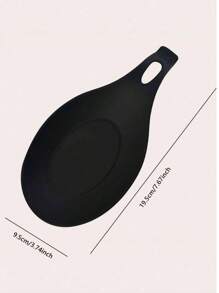 1 Stück/3 Stück Löffelunterlage, leicht zu reinigende TPE Küchen-Utensilien-Unterlage, Silikon Löffelunterlage, isolierte Löffelunterlage, Geschmacksschalen-Unterlage, Löffelhalter für das Restaurant