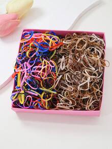 889/700/115件/套 花卉简约可爱女孩发饰 - 发圈、发夹、发卡、爪夹，日常使用及礼品 - 彩色 - 查看 7