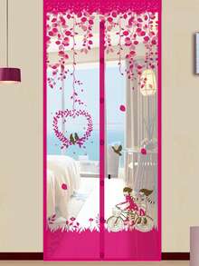 1 Pc Magnetic Mesh Curtain, Anti-Mosquito Bedroom Divider, Wind Proof Fly Proof Screen Door, Self-Adhesive Magnetic Soft Screen For Summer, Essential Home Protection Product - Multicolor - View 28