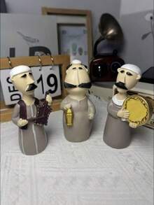 1pc Resin Musical Instrument Brother Ornament, Suitable For Holiday Decoration, Best Gift For Birthday Graduation - Multicolor - View 4