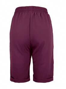 Women's Summer Slant Pocket Solid Color Simple Casual Shorts