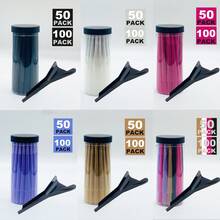 200/100/50+1-Pack Pre-Rolled Cones Kit: 100/50pcs King Size 110mm Tapered Cones + 1pc Cone Loader | Slow Burning Multicolor Rolling Papers With Filters & Packing Tubes | Single Use Smoking Accessories - Multicolor - View 2