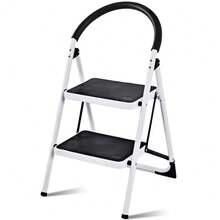 2.75 Ft 330 Lbs, Load Capacity 4 Ft To Height Metal Step Stool Ladder - - 1 - View 2