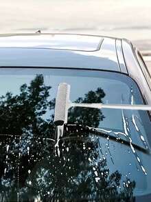 1 件装多用途刮水器、二合一伸缩玻璃刮水器、长柄双面窗户玻璃地板清洁刮刀、窗户水刷、厨房水刮器、汽车挡风玻璃刮刀、家用刮刀工具、清洁用品、清洁工具 - 彩色 - 查看 4