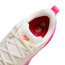 Nike VOMERO 18 CM Running Shoes, Shock Absorbing Men's Fitness Workout Sports Sneakers IB7315-100 - Sail White/Redwood Green/Transparent Pink - View 8