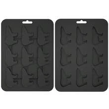 1pc Silicone Ice Cube Mold, Suitable For Jelly, Candy, Cookie And Chocolate - Multicolor - View 14