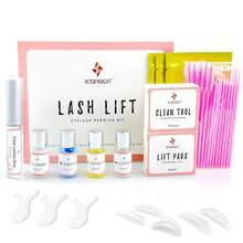 Lash Lift Kit, Eyelash Perm Kit, Professional Eyelash Curling Lash Extension Set, Glue Upgraded Version, Lash Extensions, Lash Curling, Semi-Permanent Curling Perming Kits Suitable For Salon Use - 彩色 - 查看 3