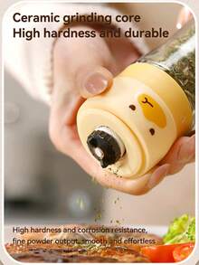 1PC Multi-Functional Kitchen Supplies Spice Tools Pepper Salt Manual Grinder 180ml/200ml,Kitchen Gadgets Gift Ideas - Multicolor - View 7