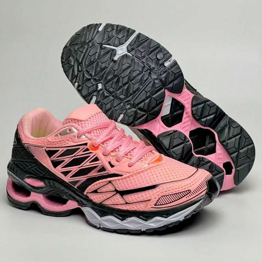 MZN Wave 20 Running Gym Walking And Comfortable Sneakers - Baby Pink - View 1