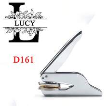 Custom Your Wedding Embosser, Napkin Embosser, Envelope And Invitation Embosser, Personalized Embosser Stamp, Custom Embosser Stamp, Personalized Wedding Embosser, Initials Embosser, Paper Embosser, Monogram Embosser Personalized Initials Embosser Stamp, Monogram Embosser - Silver - View 36