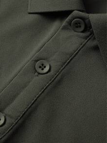 男士纯色 Polo 衫，夏季时尚