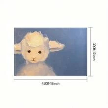 1/4/6/8/12 Stück bedruckte waschbare Tischsets aus Leinen, Oberflächenschutzmatten, Tischsets für Innen und Außen, geeignet für Feierlichkeiten, Küchen- und Esszimmerdekoration