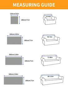 1pc Chenille Sofa Towel, Anti-Splash, Machine Washable, Non-Slip, Suitable For Bedroom, Office, Bedroom And Living Room, Home Decoration