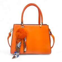 Women Shoulder Bags - 橘色 - 查看 6