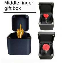 Back-To-School Wacky Holiday Gift Box - 2025 Novelty Prank Gift For Friends, Office Mates & Party Lovers | Funny Hand Gesture Decor With Premium Design, For Family Gatherings (No Offensive Language)