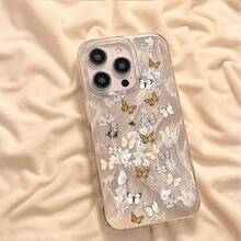 Case For IMD Ink Painting Art Butterfly Kasus Laser Phone Case IOS 16Pro Max 15 14 Plus 13Pro Max 12Pro 11 XS Max XR 7 7plus 8plus Phone Case - Y1 - 查看 7