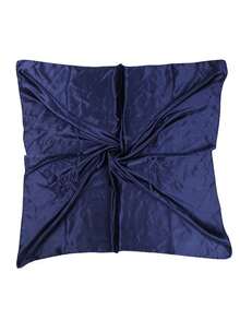 1pc Women Bandana Versatile Satin Large Bandana Scarf, Fashionable, Suitable For Seasons, 90*90cm Neckerchief For Daily Wear - Solid Color - View 22