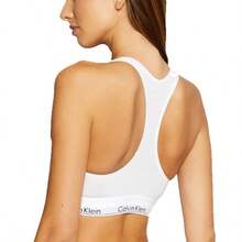 Calvin Klein UNLINED BRALETTE - White - View 3