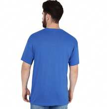 BLUEWEAR Pack Of 5 Men's Cotton T-Shirt Royal Blue All Size Available 100% Cotton Soft Crew Round Neck Shirt Short Sleeves Crew Neck Top Adults Teenagers Summer Sports Casual Wear - Royal Blue - View 4