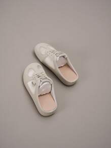 2025 Summer New Arrival Hot Selling Women Hollow Out Breathable Flat Slip On Mules Shoes, Super Soft Toe Box Backless Loafers, Casual Lightweight Sneakers For Pregnant Women & Wide Feet