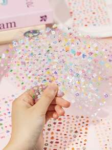 1pc Dopamine 3.0 Mini Decorative Sticker Book, Suitable For Scrapbooking, DIY Planner, Album Decoration, Card Making,School Supplies,Back To School