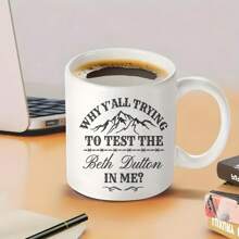 1 pièce Peu importe où je vis, je suis toujours de Brooklyn Mug, 11 Oz Tasse en céramique blanche, Micro-ondable, Tasse polyvalente, Convient pour boire de l'eau et du café quotidiennement